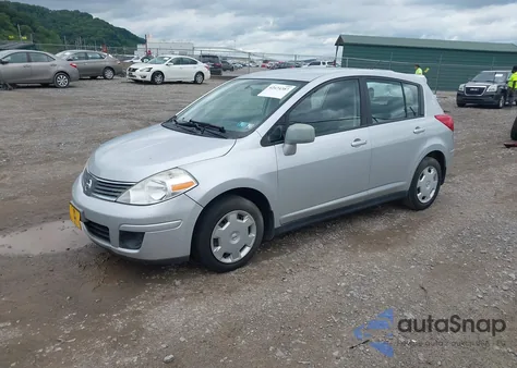 2009 Nissan Versa 1.8S из США, поврежденный, VIN 3N1BC13E49L426628